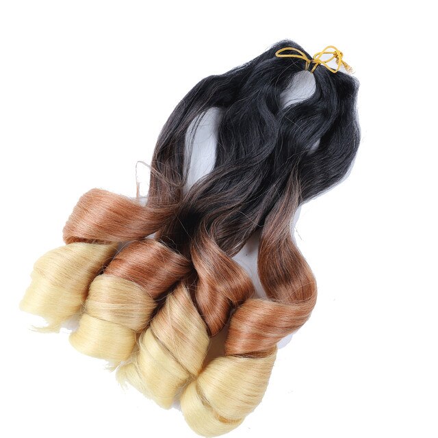 French Curl Braiding Synthetic Hair