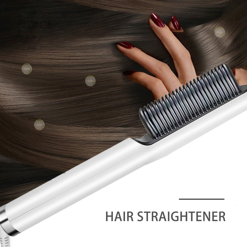 Electric Hair Straightener Comb