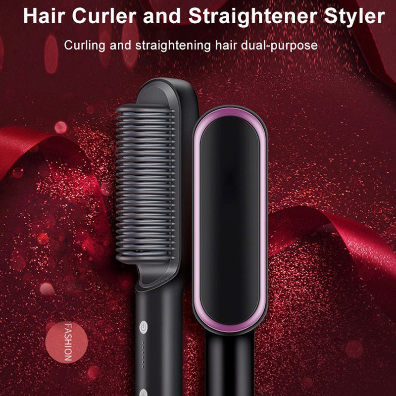 Electric Hair Straightener Comb