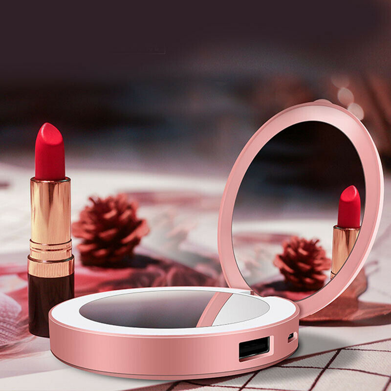 Charging Treasure Makeup Mirror With Light